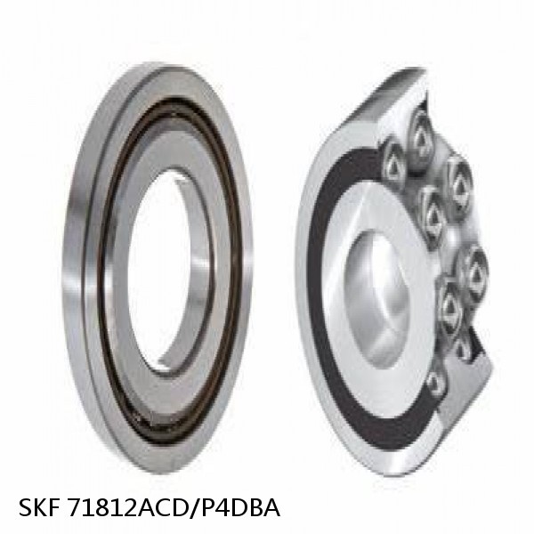 71812ACD/P4DBA SKF Super Precision,Super Precision Bearings,Super Precision Angular Contact,71800 Series,25 Degree Contact Angle