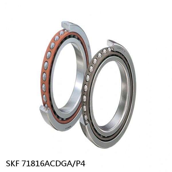 71816ACDGA/P4 SKF Super Precision,Super Precision Bearings,Super Precision Angular Contact,71800 Series,25 Degree Contact Angle