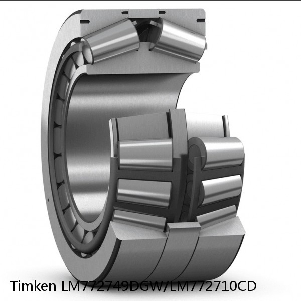 LM772749DGW/LM772710CD Timken Tapered Roller Bearing Assembly