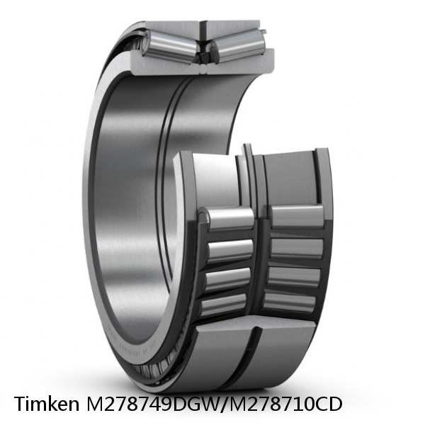 M278749DGW/M278710CD Timken Tapered Roller Bearing Assembly