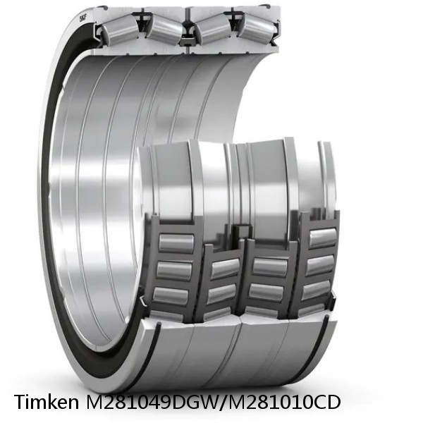 M281049DGW/M281010CD Timken Tapered Roller Bearing Assembly