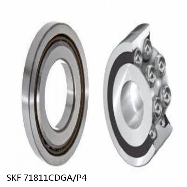 71811CDGA/P4 SKF Super Precision,Super Precision Bearings,Super Precision Angular Contact,71800 Series,15 Degree Contact Angle